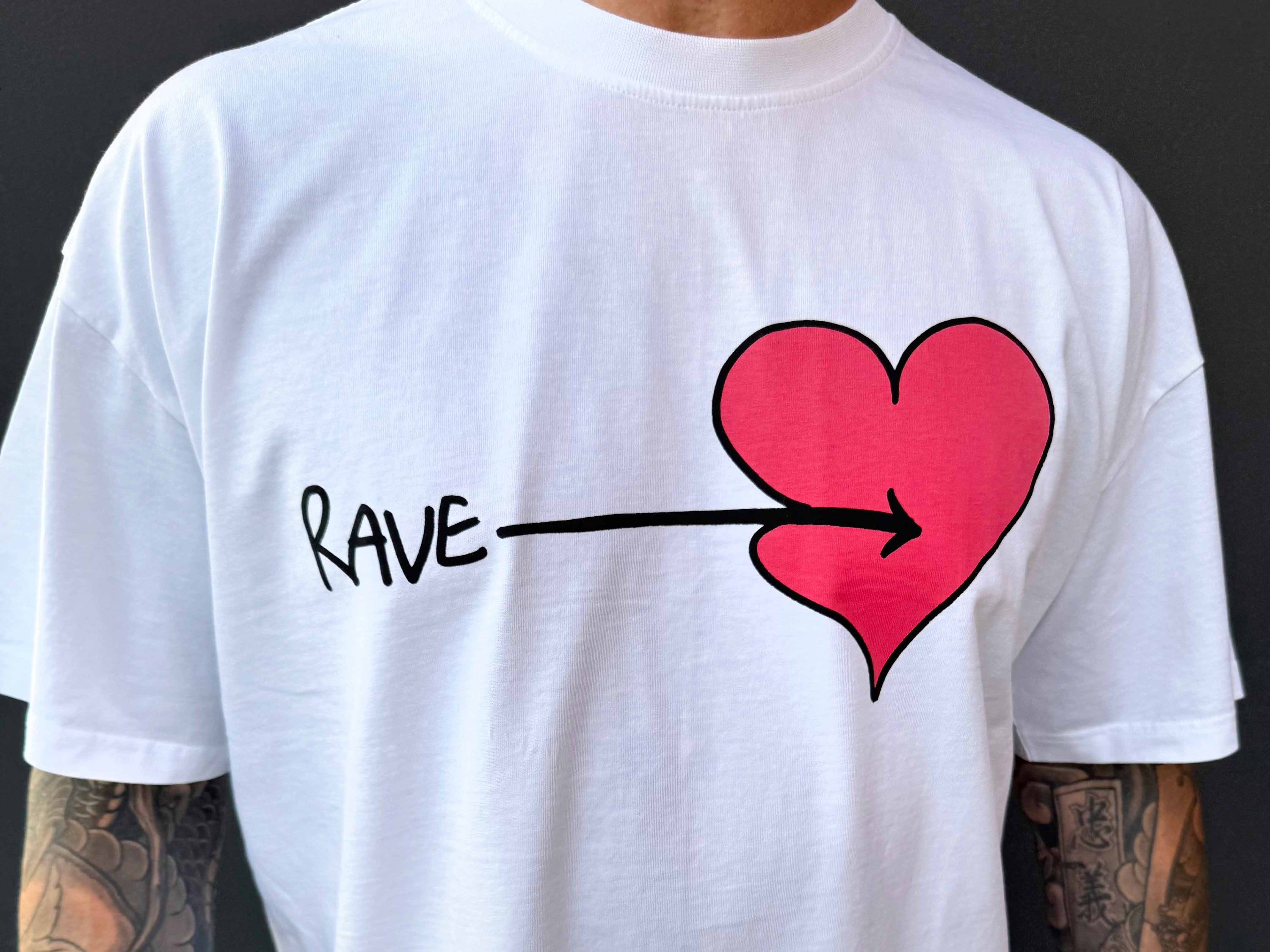 T-Shirt – Rave In Your Heart